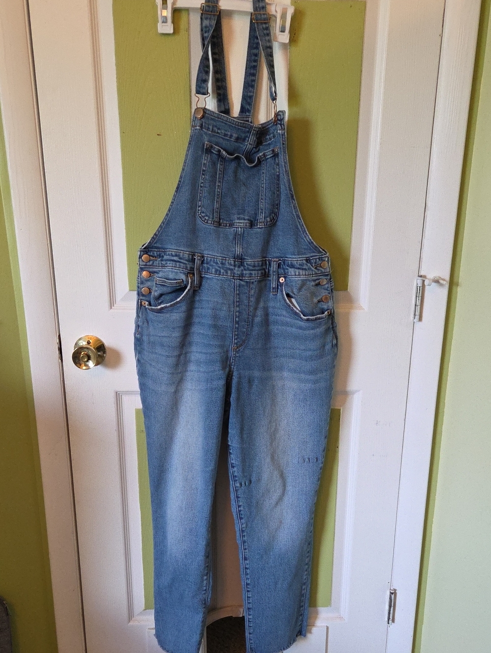 Denim Overalls